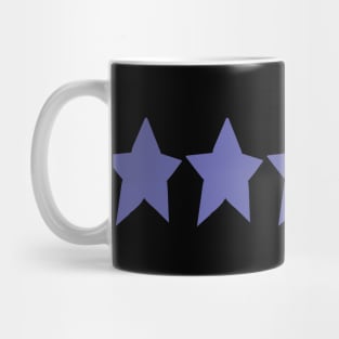 Very Peri Periwinkle Blue Five Star Color of the Year 2022 Mug